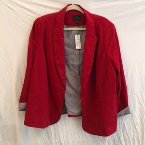 NWT women’s red blazer